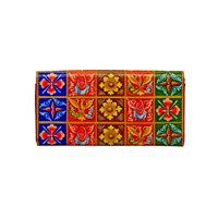 Portafoglio Ammia Donna in Pelle TABACCHIERE MULTICOLOR - TABACCHIERE MULTICOLOR